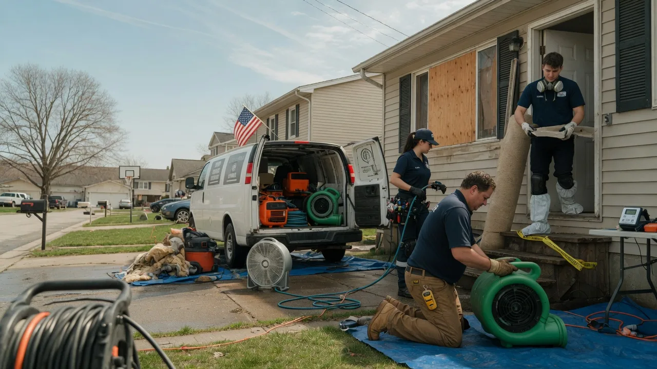 Water Damage Restoration in Long Branch, TX near me
